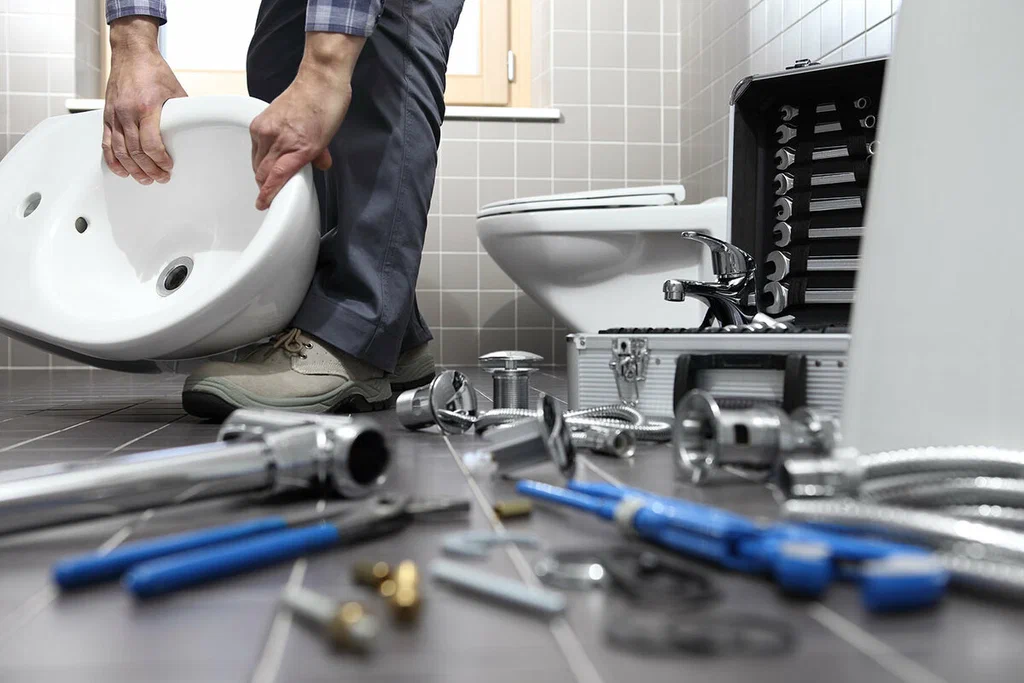 Professional bathroom plumbing repair in Walnut